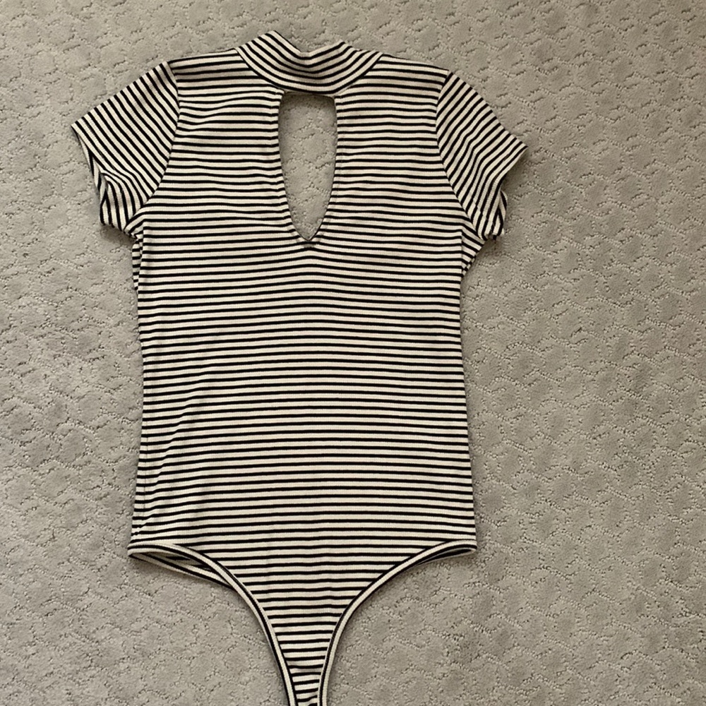 Black Bead Bodysuit
